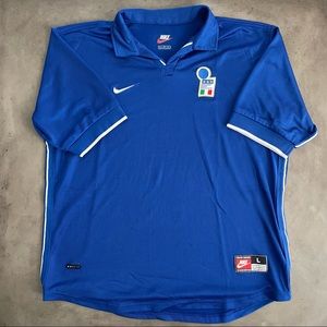 1998 Italy World Cup football/soccer home jersey